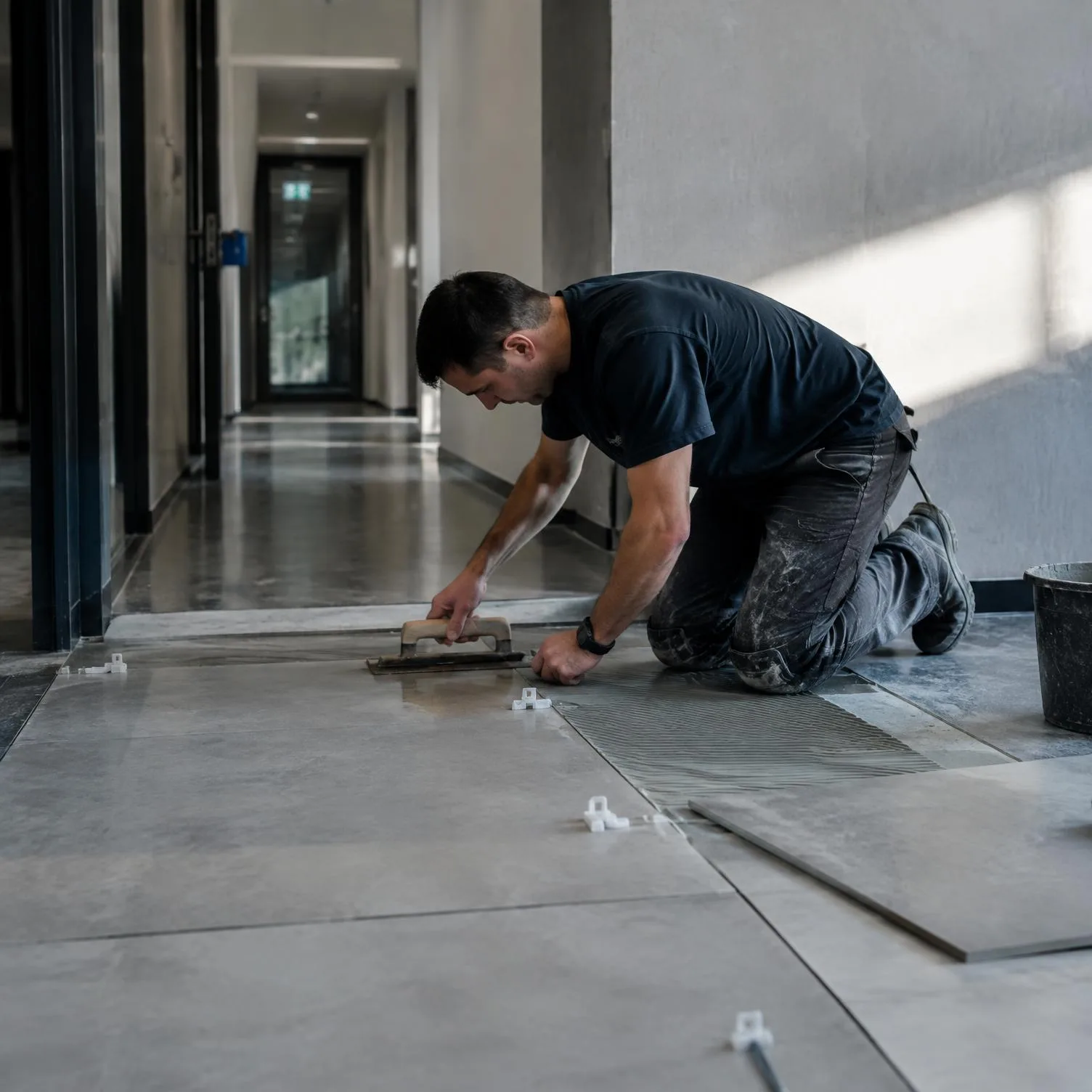 Flooring and tiling installation